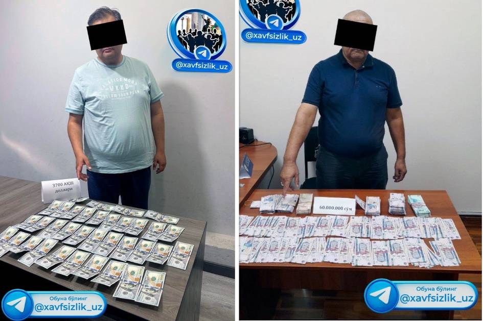 Тошкент ва Сурхондарёда адвокатлар пора билан қўлга тушди